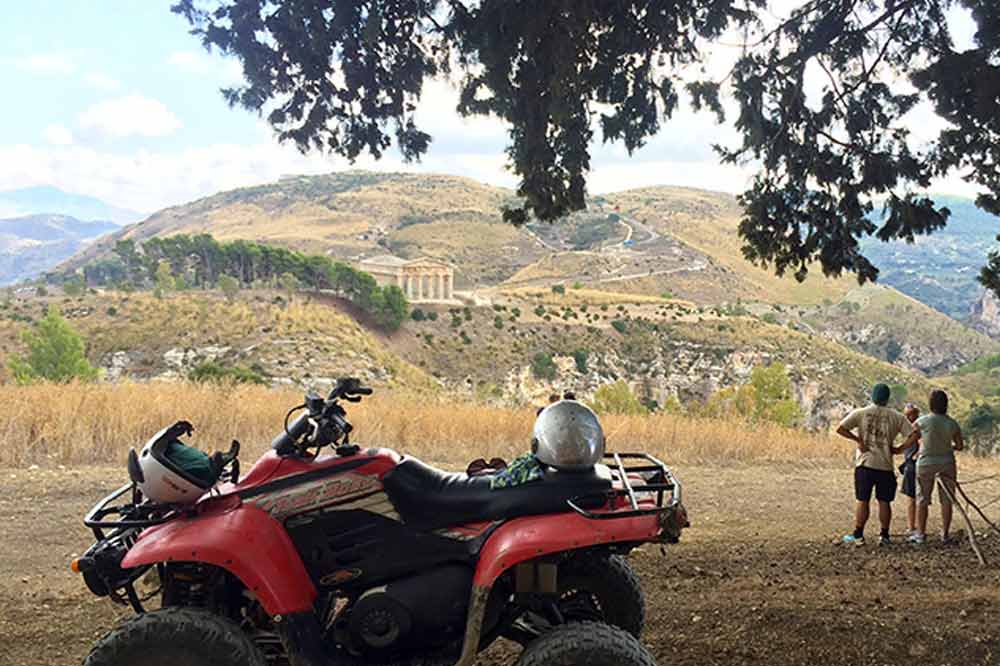 Quad bike ride along the countryside of Trapani and visit to the Archaeological Park of Segesta-image-5