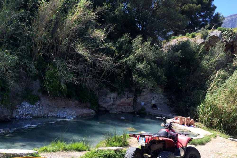 Quad bike ride to Trapani and thermal baths in the hydrothermal Springs of Segesta-image-5