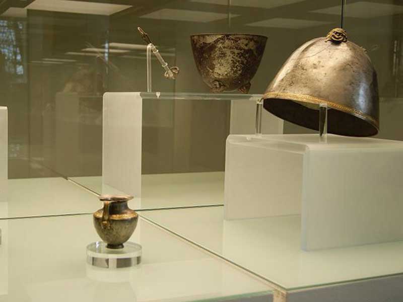 argenti museo aidone enna